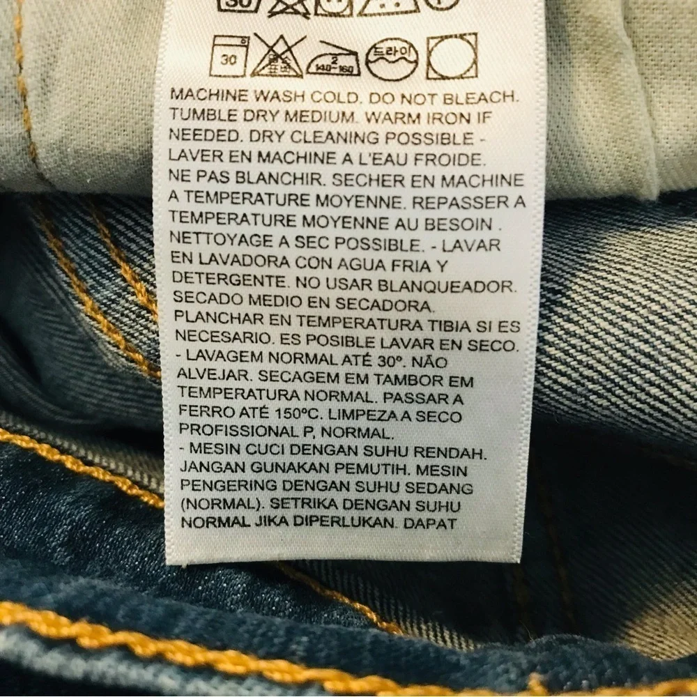 Levi's 505 REGULAR FIT MEN'S JEANS Classic Straight Leg Men's Blue Jean 38x32 38
